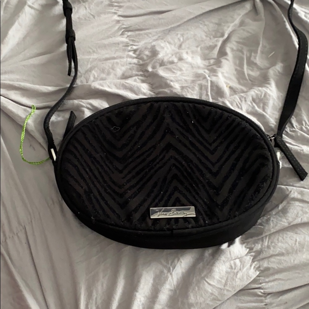 Black Vera Bradley zebra bag